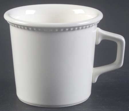 Octagon White Mug