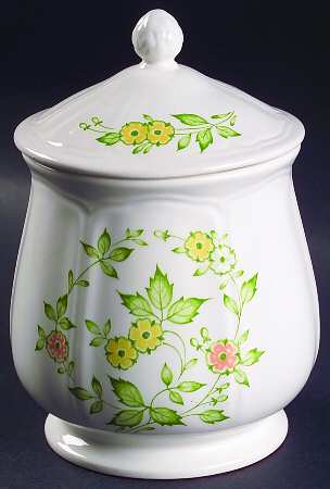 Petit Flora Large Canister & Lid