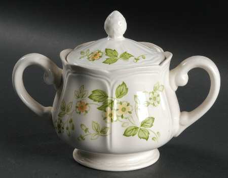 Petit Flora Sugar Bowl & Lid