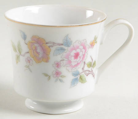 Peonies Footed Cup