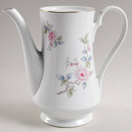 Peonies Coffee Pot No Lid