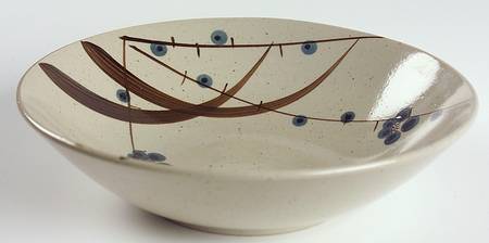 Plum Blossom 9" Round Vegetable Bowl