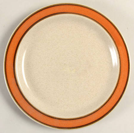 Sahara Orange Salad Plate