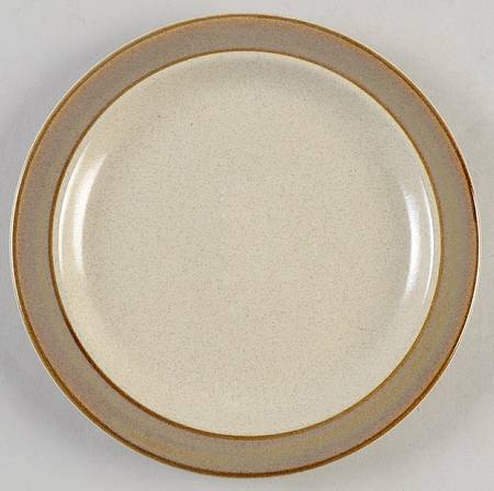 Sahara Tan Salad Plate