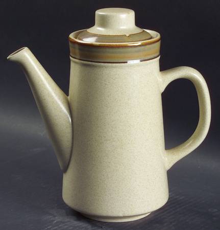 Sahara Tan Coffee Pot & Lid