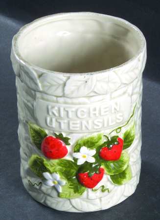 Strawberry Coordinates Utensil Holder