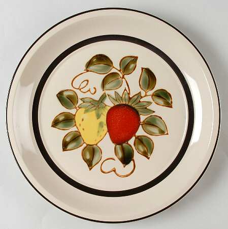 Strawberries 12" Chop Plate (Round Platter) by Sears