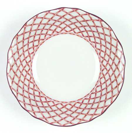 Wicker Federalist Coupe Cereal Bowl