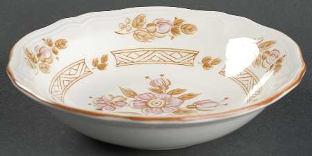 Wicker Rose Coupe Cereal Bowl