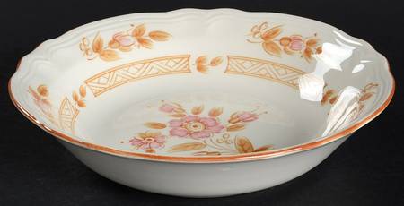Wicker Rose Coupe Soup Bowl