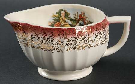 Chantilly Mandarin Maroon Creamer