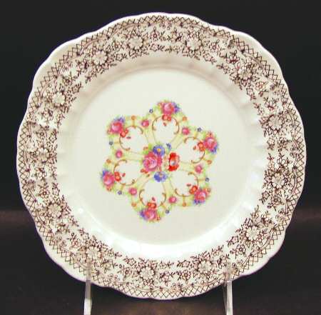 Fortune Square Salad Plate