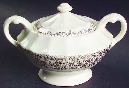 Fortune Sugar Bowl & Lid
