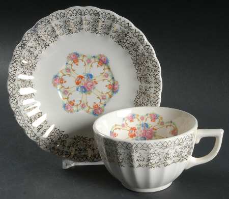Fortune Flat Cup & Saucer Set