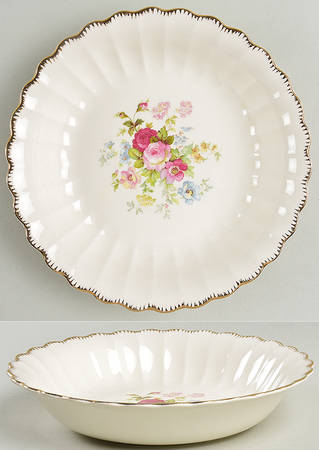 June Rose Coupe Soup Bowl