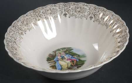 Love Seat 8" Round Vegetable Bowl