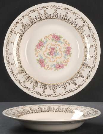 Rose Bower Rim Soup Bowl