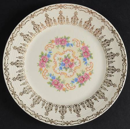 Rose Bower Salad Plate