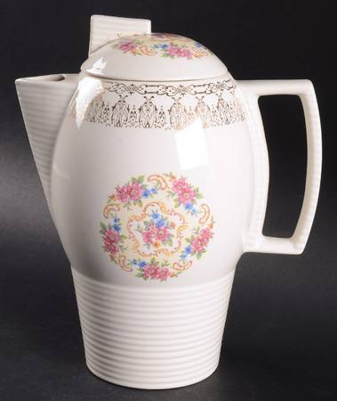 Rose Bower Coffee Pot & Lid