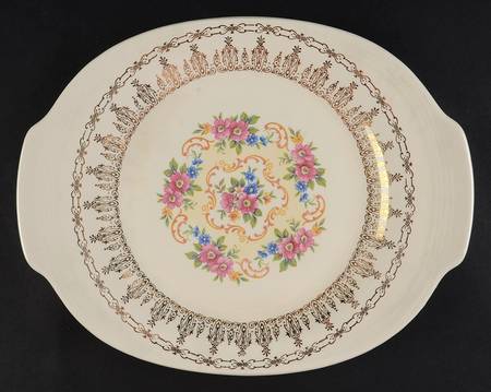 Rose Bower 11" Oval Serving Platter