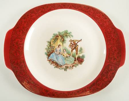 Serenade 13" Oval Serving Platter