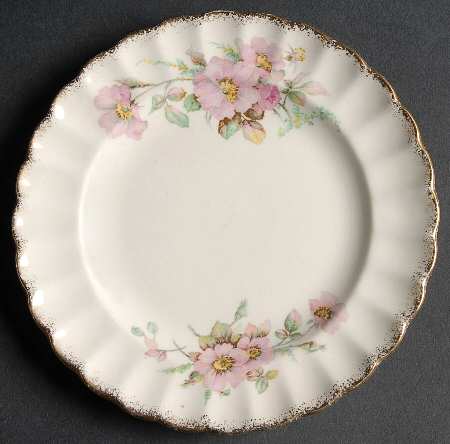Wild Rose Bread & Butter Plate
