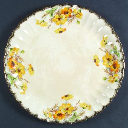 Yellow Daisy 12" Chop Plate (Round Platter)