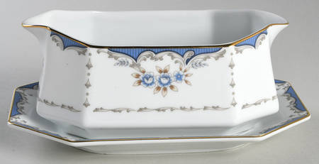 Mood Indigo Gravy Boat & Underplate