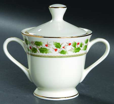 Noel Sugar Bowl & Lid