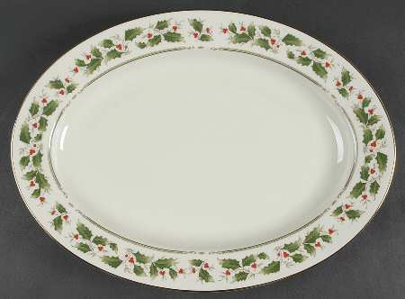 Noel 14" Oval Serving Platter