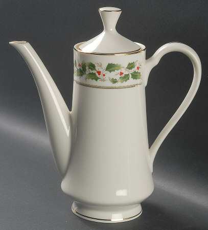 Noel Coffee Pot & Lid