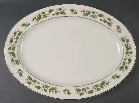 Noel 16" Oval Serving Platter