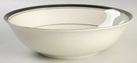 Onyx Gold 9" Round Vegetable Bowl