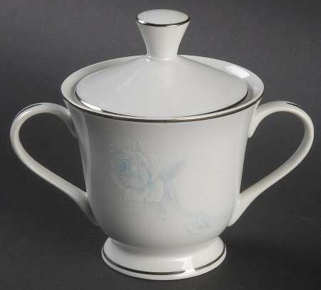 Seizan Rose Sugar Bowl & Lid