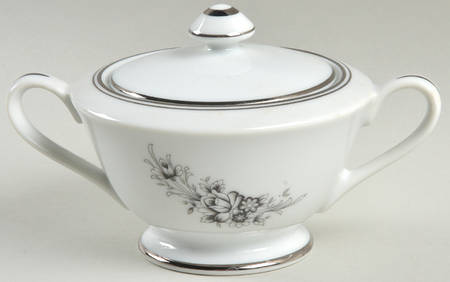 Sachiko (Platinum Ring) Sugar Bowl & Lid
