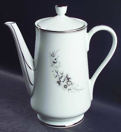 Sachiko (Platinum Ring) Coffee Pot & Lid