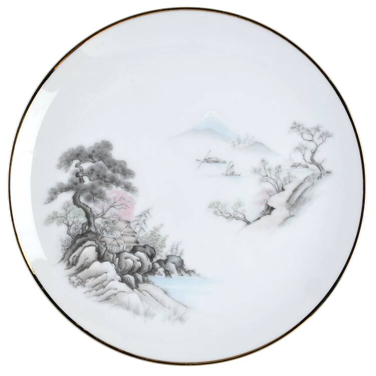 Sansui Salad Plate by Seizan