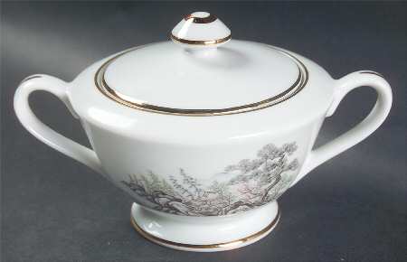 Sansui Sugar Bowl & Lid