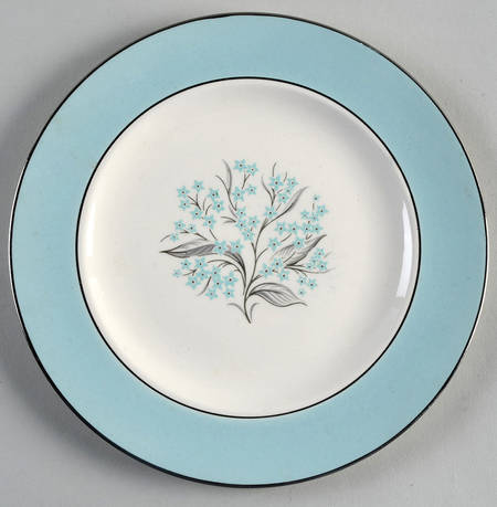 Blue Lace Salad Plate by Sevron
