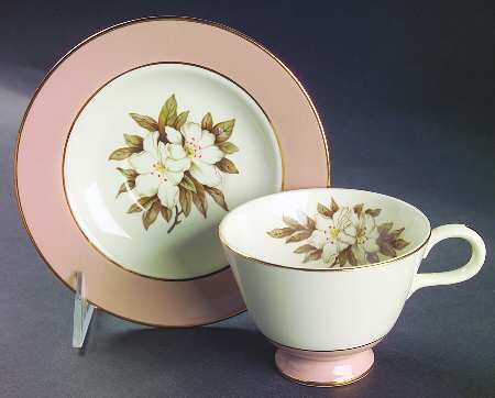 Fair Lady Footed Cup & Saucer Set