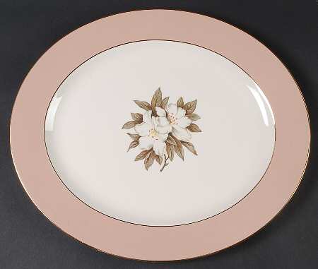 Fair Lady 15" Oval Serving Platter