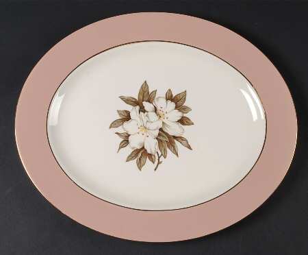 Fair Lady 13" Oval Serving Platter