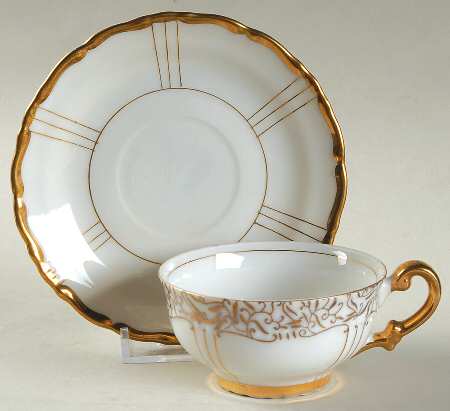 1030 Footed Demitasse Cup & Saucer Set