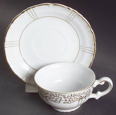 1030 Footed Demitasse Cup & Saucer Set