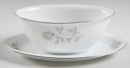ROSETTE Gravy Boat with Attached Underplate by Seyei Toki Co