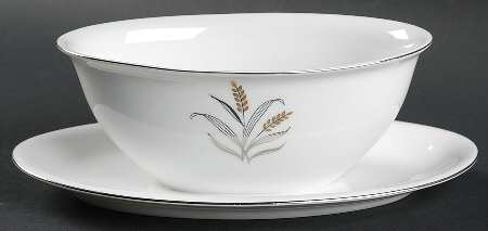 CONCERTO Gravy Boat with Attached Underplate