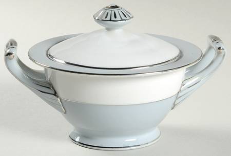 398 (Rim) Sugar Bowl & Lid