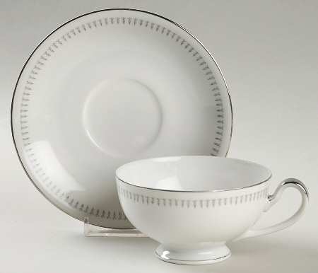 Ashley Footed Cup & Saucer Set