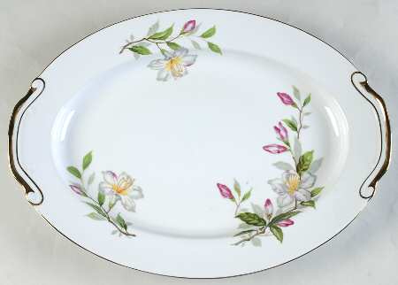 Azalea 16" Oval Serving Platter