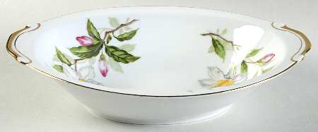 Azalea 10" Oval Vegetable Bowl